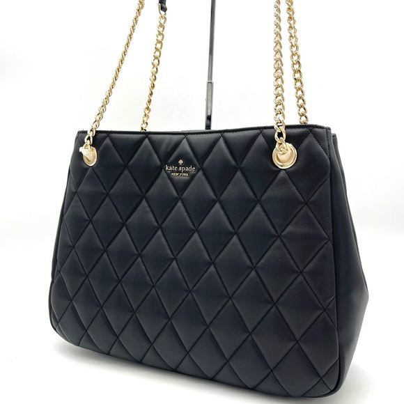 Kate Spade Large Carey Quilted Leather Tote Bag - Picture 4 of 10